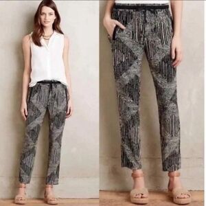 HeiHei Unique Abstract Anthropologie‎ Pants Size Small
